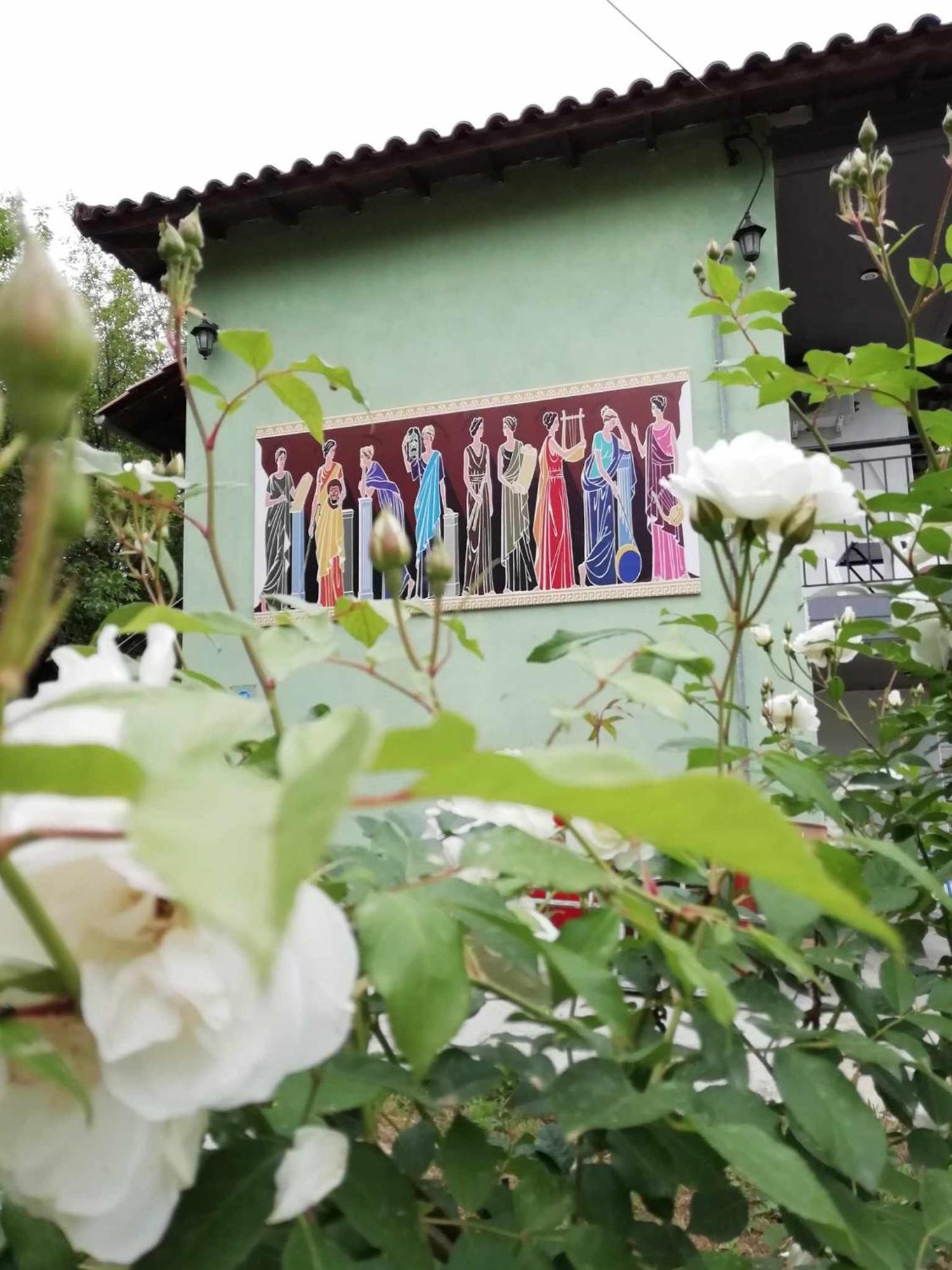 Meteora Garden Bed & Breakfast กาลัมปากา ภายนอก รูปภาพ