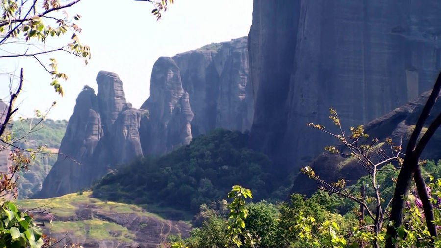 Meteora Garden Bed & Breakfast กาลัมปากา ภายนอก รูปภาพ