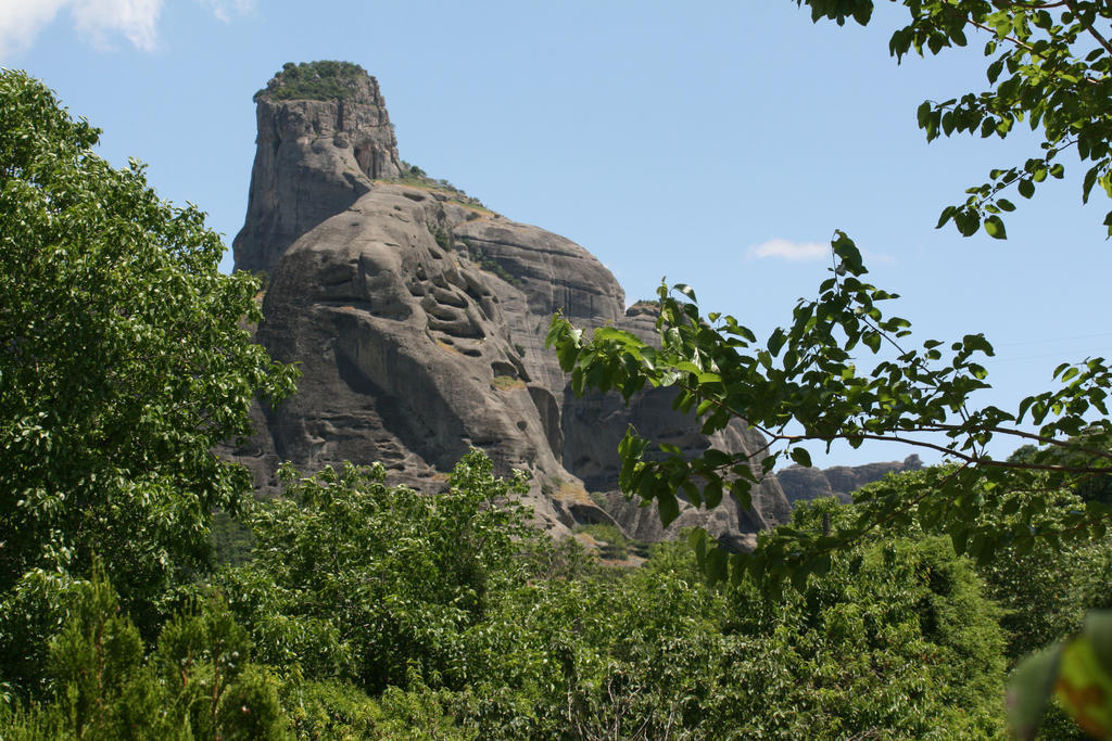 Meteora Garden Bed & Breakfast กาลัมปากา ภายนอก รูปภาพ